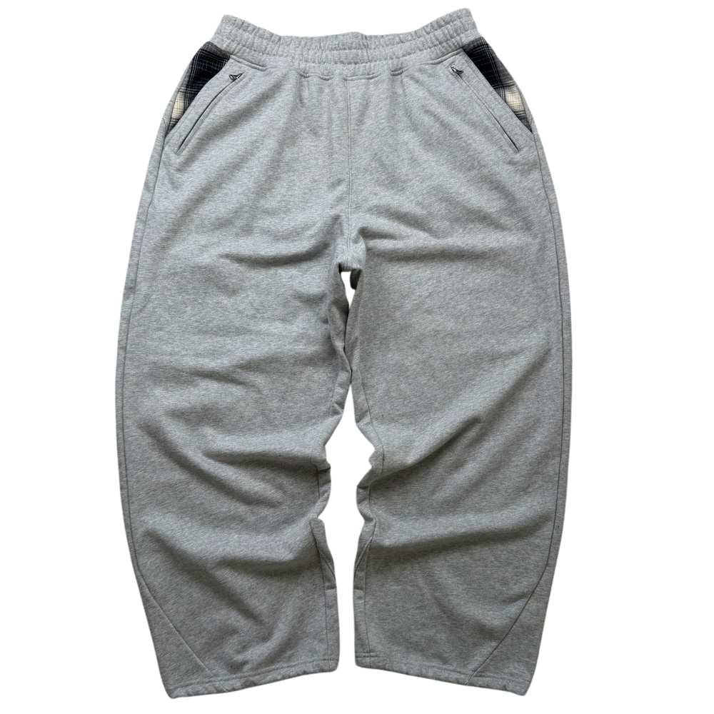 ARTICULATED SHADOW PLAID JOGGERS
