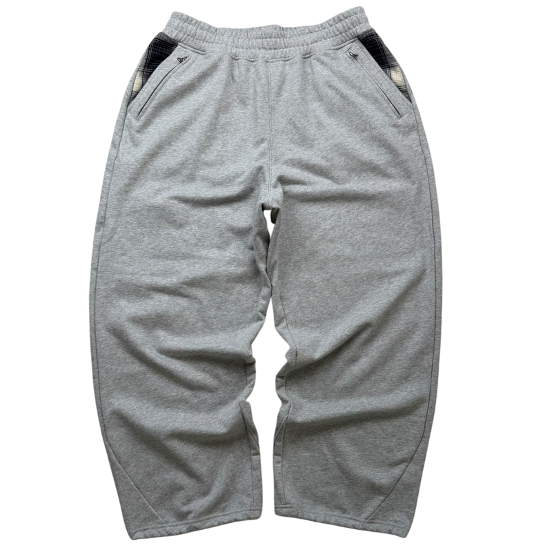 ARTICULATED SHADOW PLAID JOGGERS