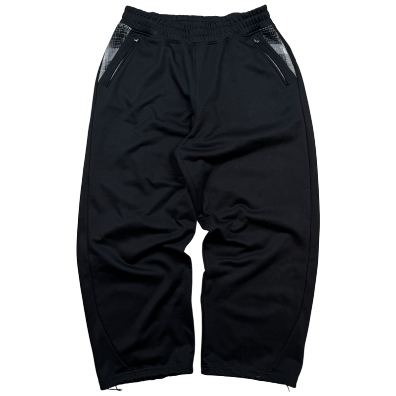 ARTICULATED SHADOW PLAID JOGGERS