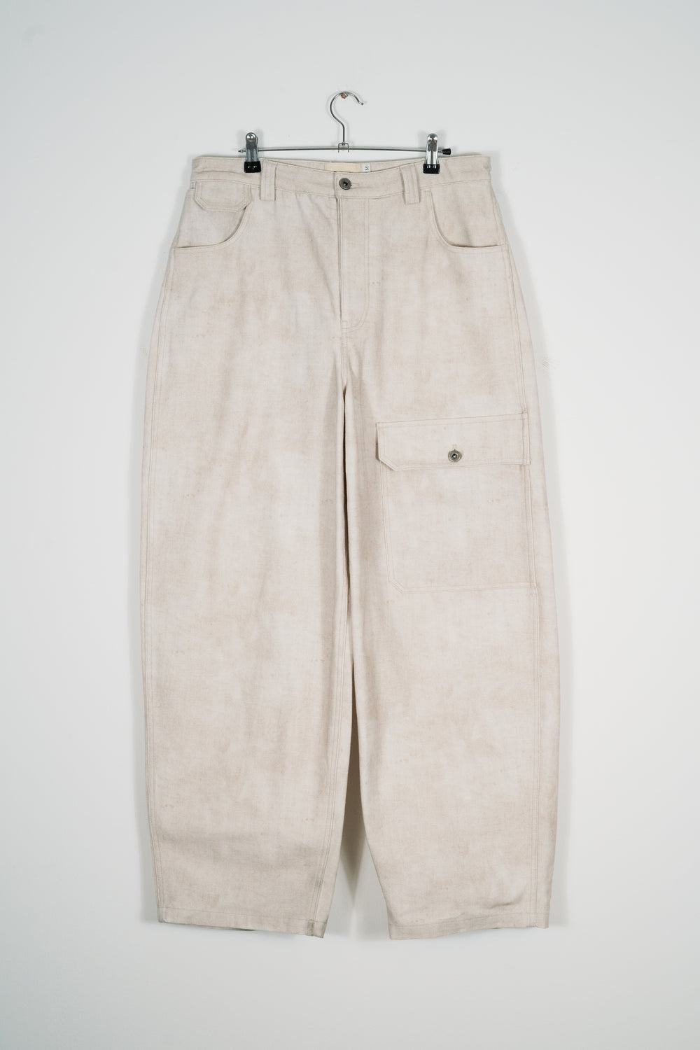 UTILITY SIGNATURE OIL STAINED DENIM