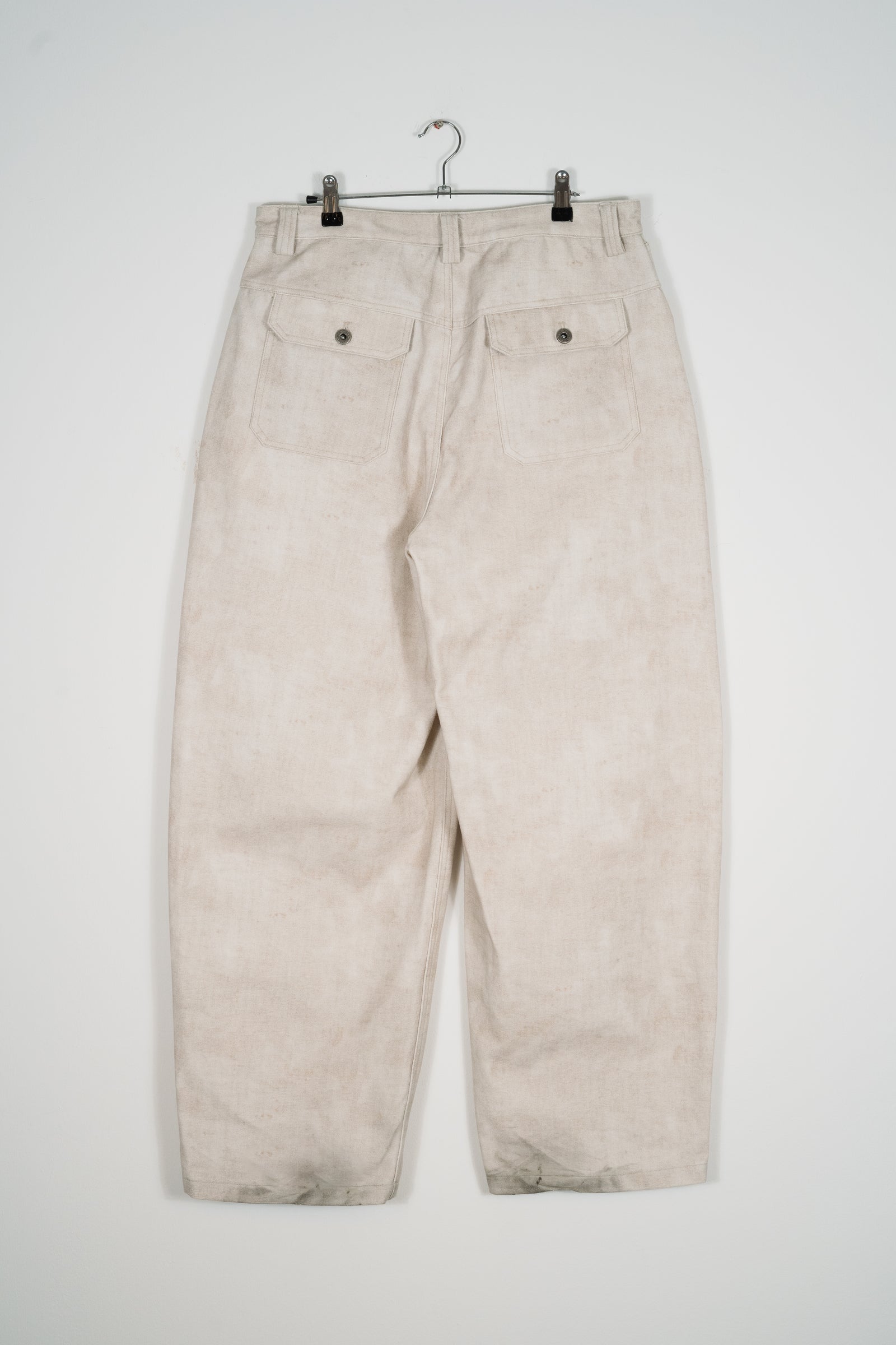 UTILITY SIGNATURE OIL STAINED DENIM