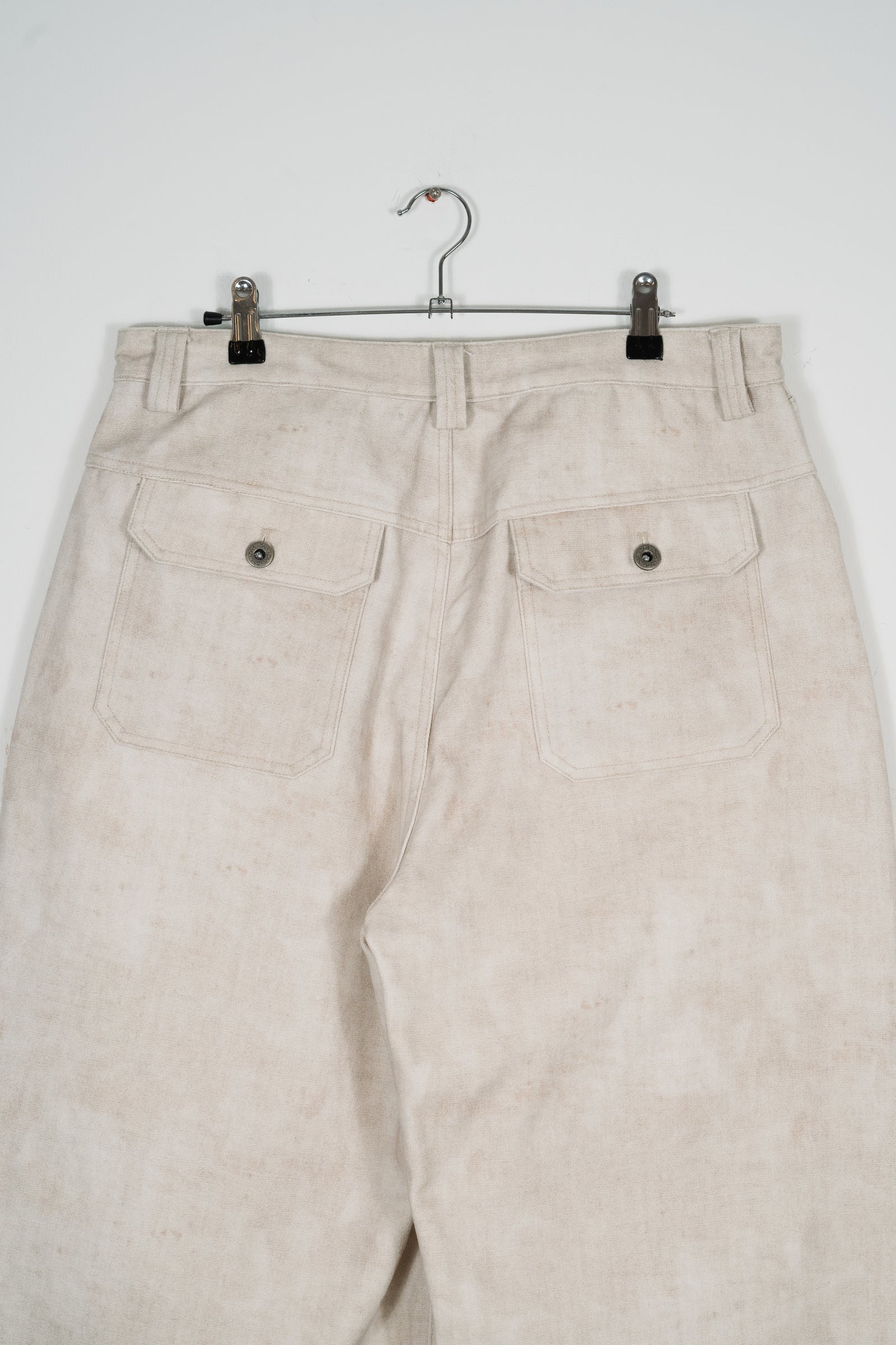 UTILITY SIGNATURE OIL STAINED DENIM