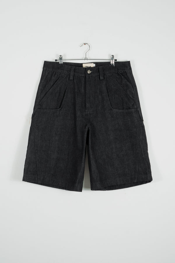 DUAL POCKET SELVEDGE DENIM SHORTS