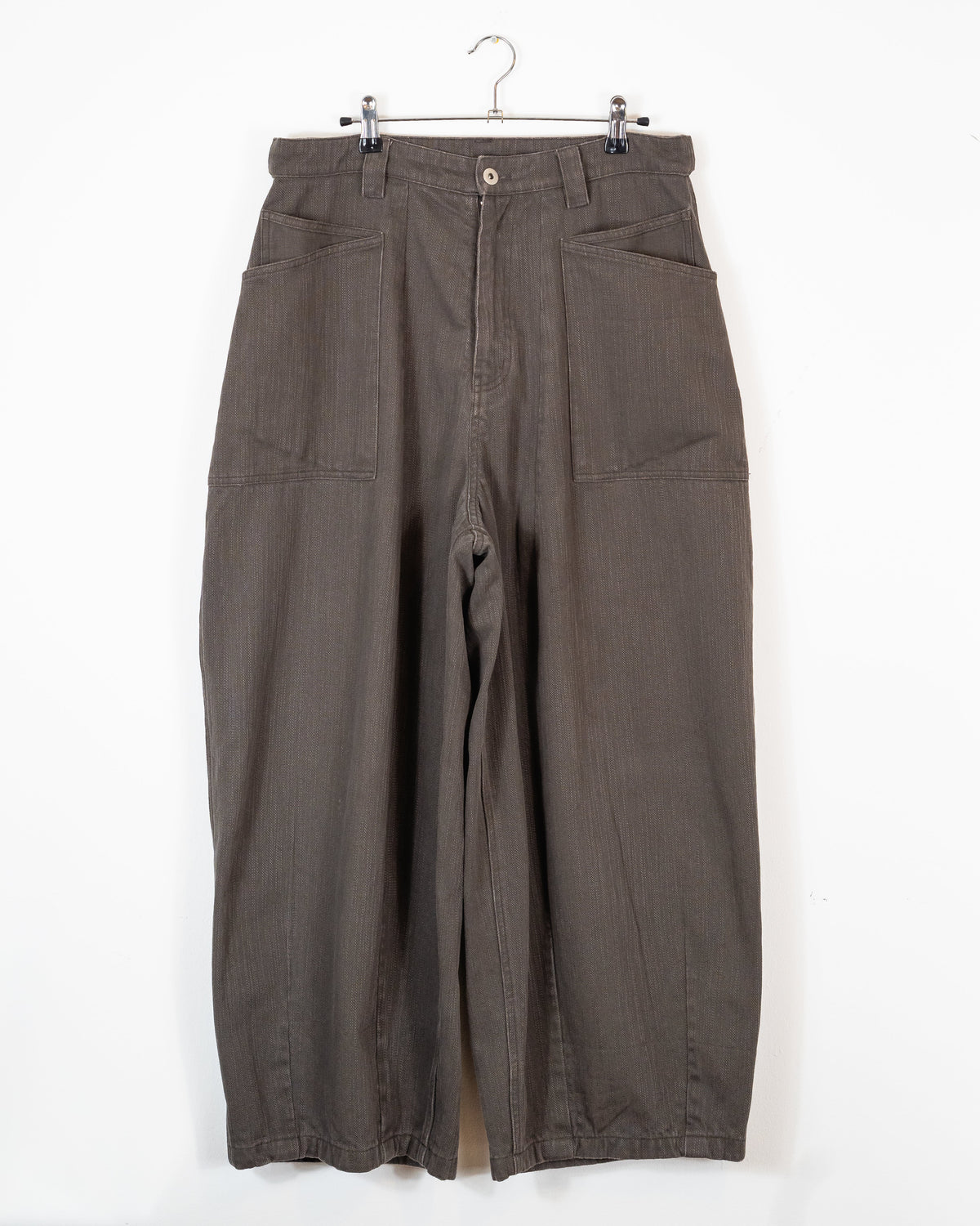 TEXTURED DUST BALLOON TROUSERS - 2/3 WEEK SHIPPING DELAY