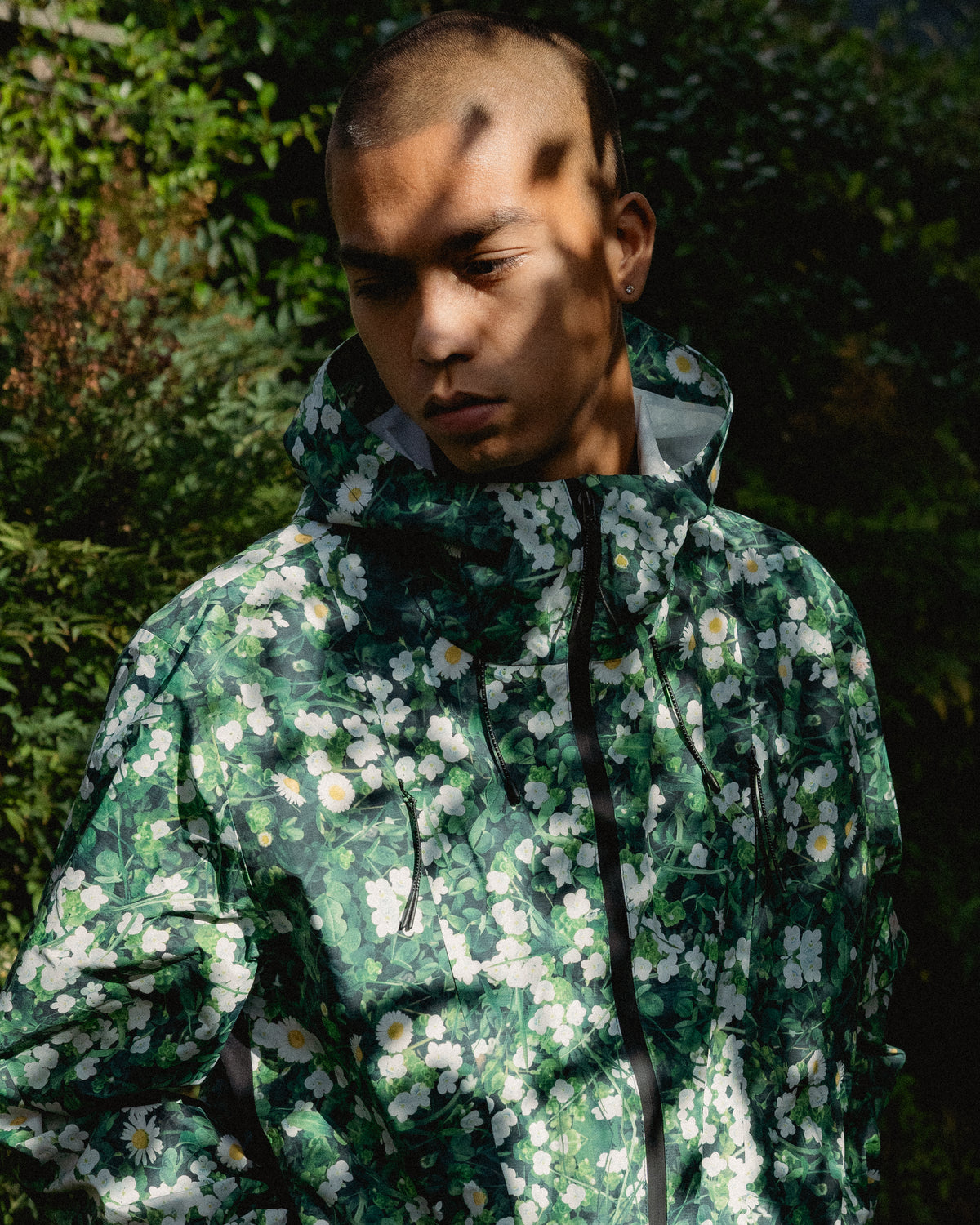 FLOWER WATERPROOF JACKET