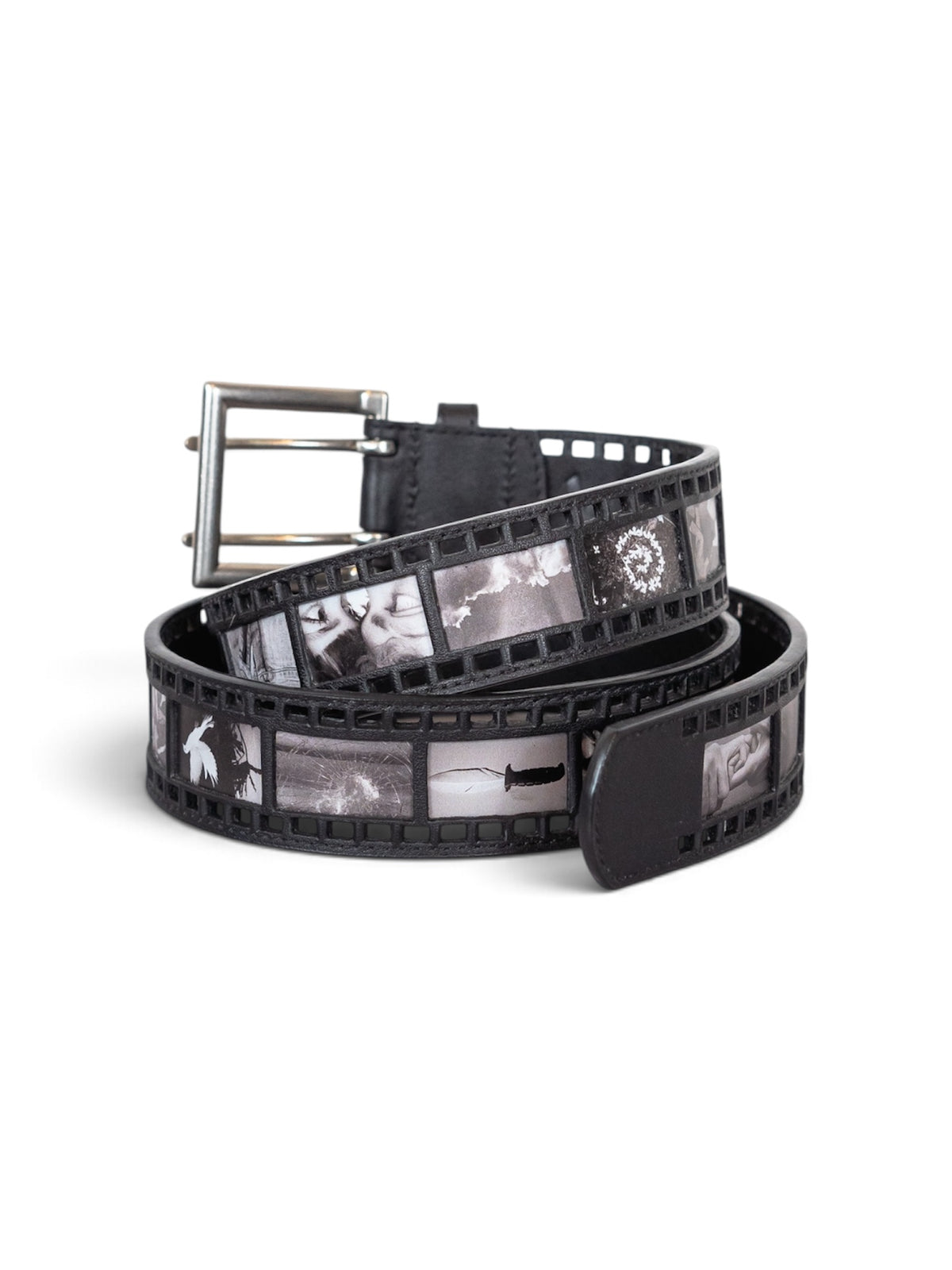APERTURE LEATHER BELT